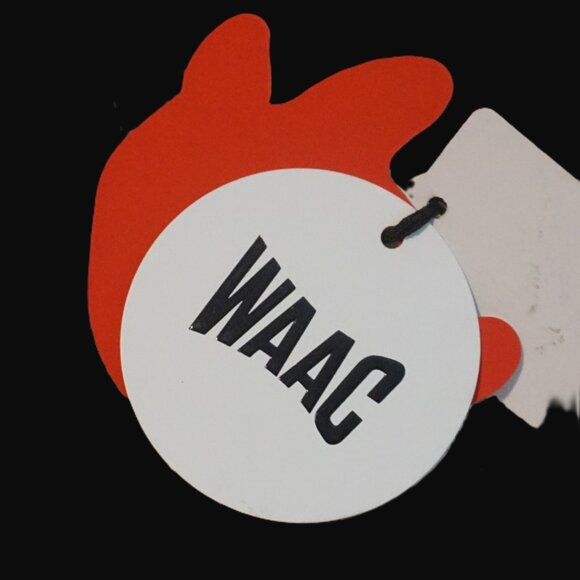 WAAC Black Logo Visor with 3D Embroidered Front New Era Men’s OSFM - Picture 8 of 13